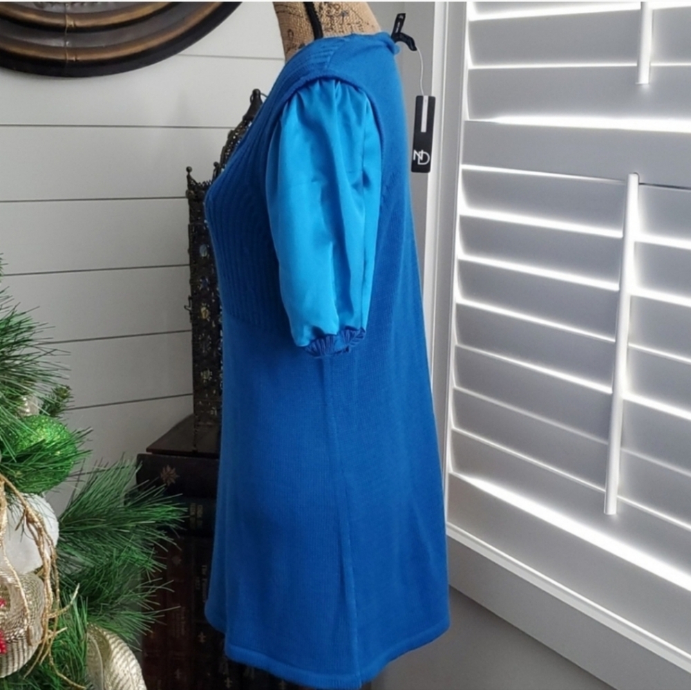 Kim Rogers Sweater Tunic Top - Picture 2 of 6